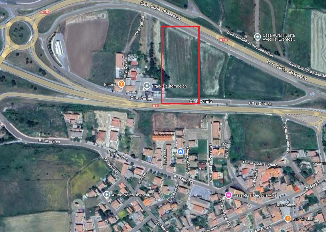 Industrial land for sale in Villacastín