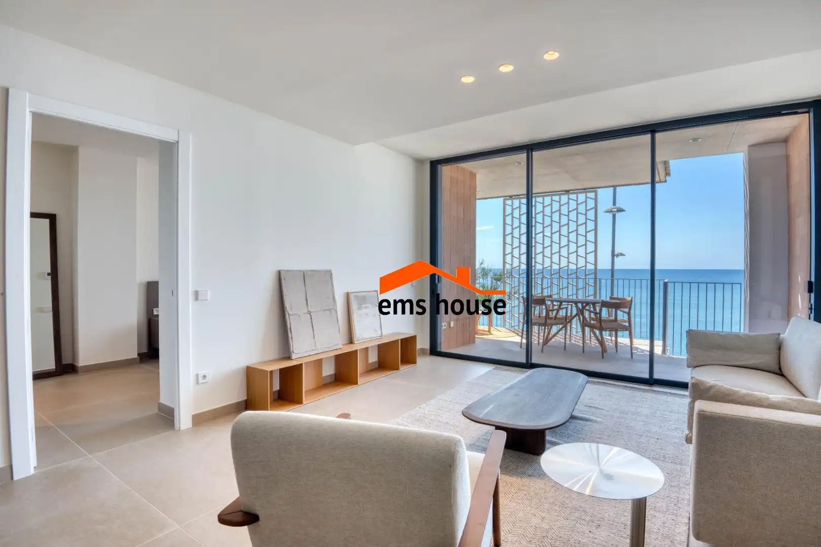 Sala de estar de Apartamento en venta en Calonge i Sant Antoni con Aire acondicionado, Calefacción y Terraza