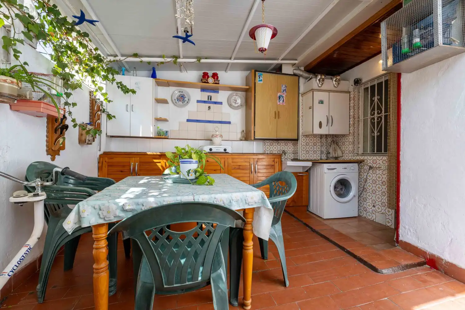 Küche von Wohnung zum Verkauf in Murcia mit Klimaanlage, Terrasse und Abstellraum
