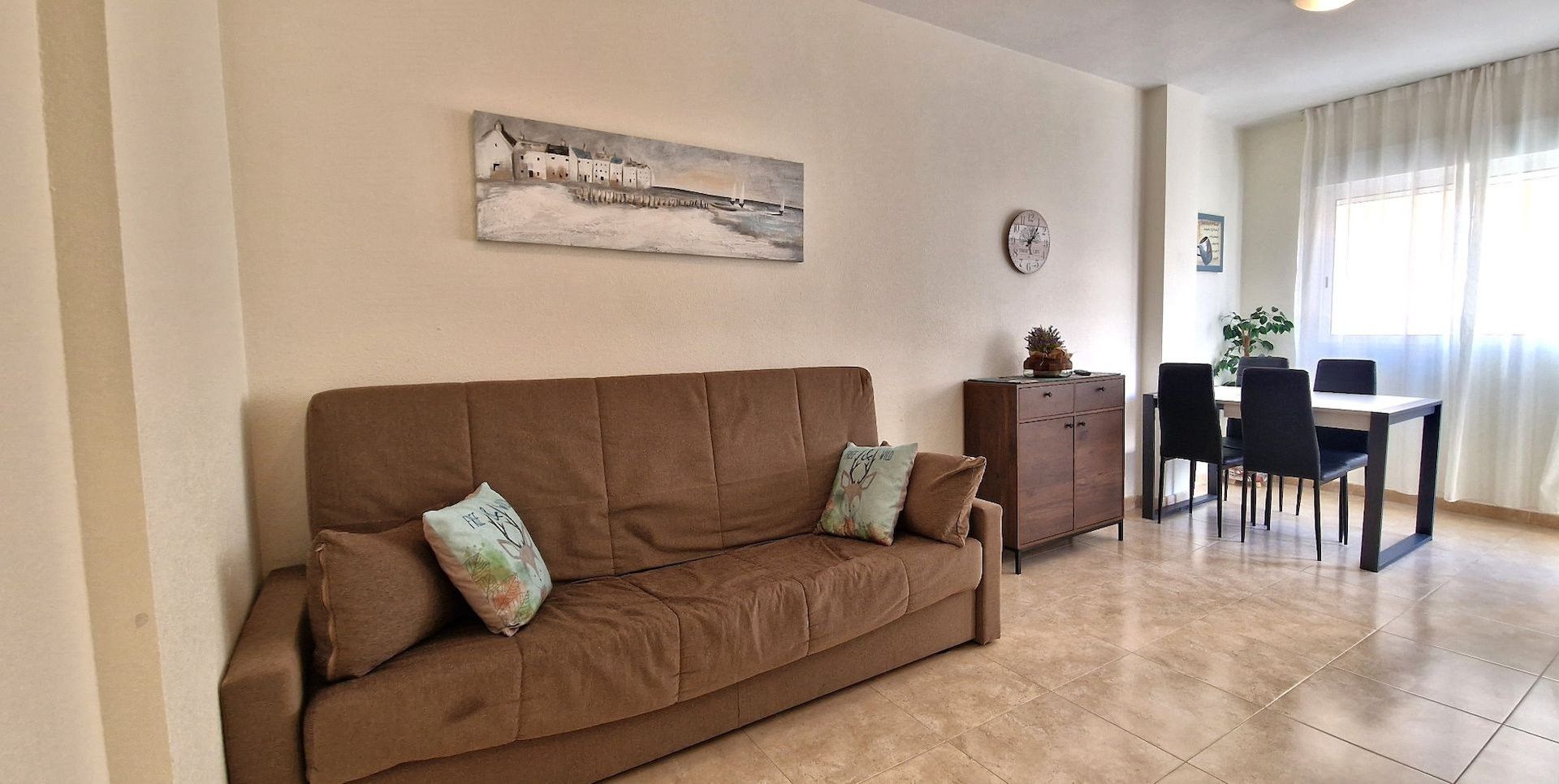 Living room of Apartment to rent in Torrevieja  with Balcony and Internet