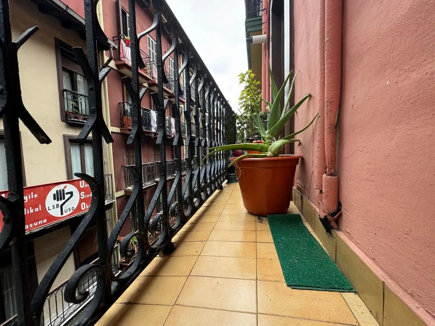 Balcony of Flat for sale in Tolosa  with Heating, Furnished and Oven