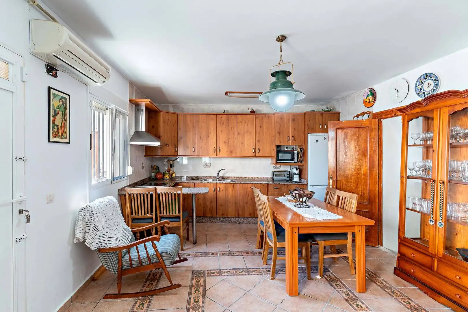 Cocina de Finca rústica en venta en Sorbas con Aire acondicionado