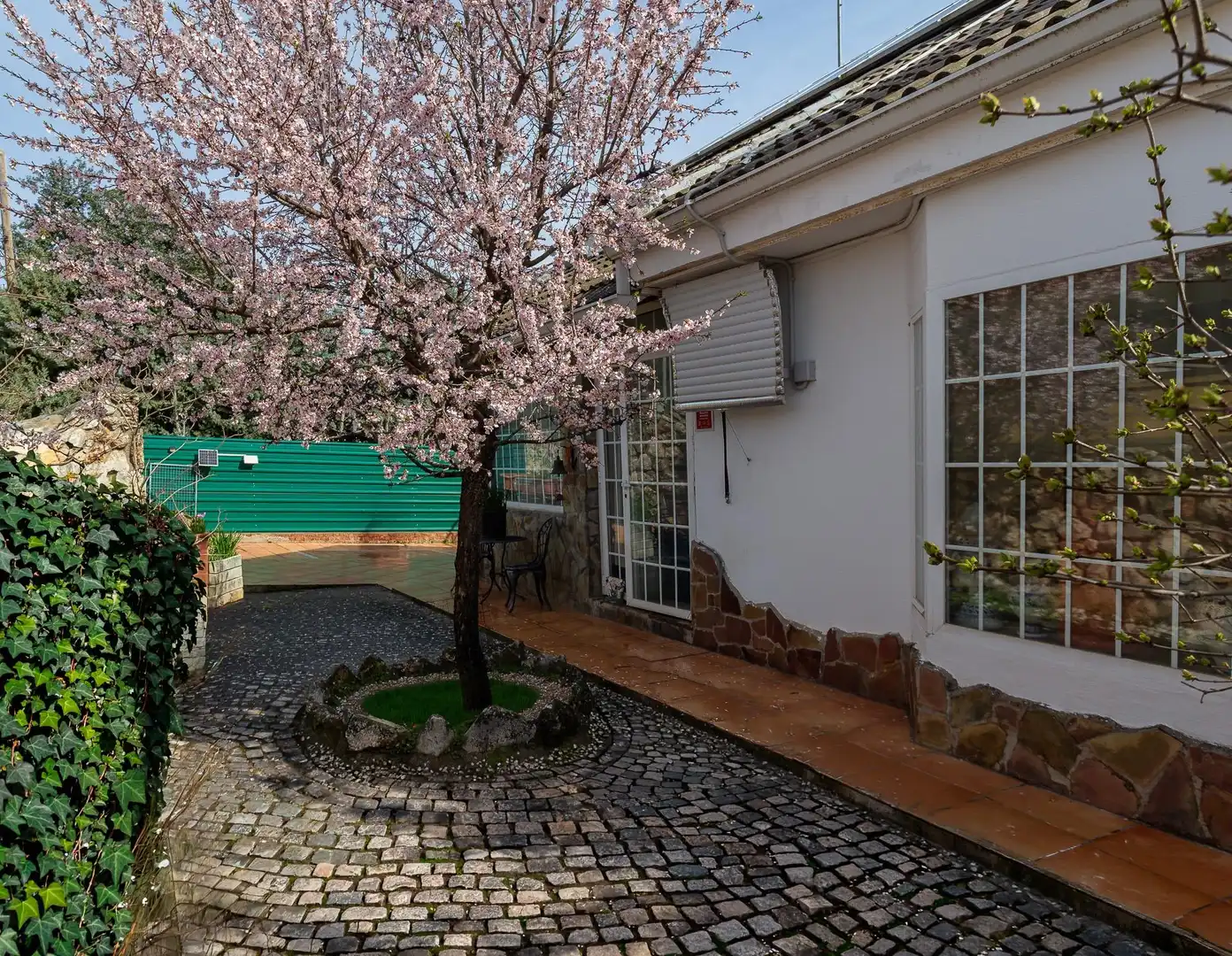 Vista exterior de Casa o chalet en venta en Villar del Olmo con Calefacción, Jardín privado y Terraza