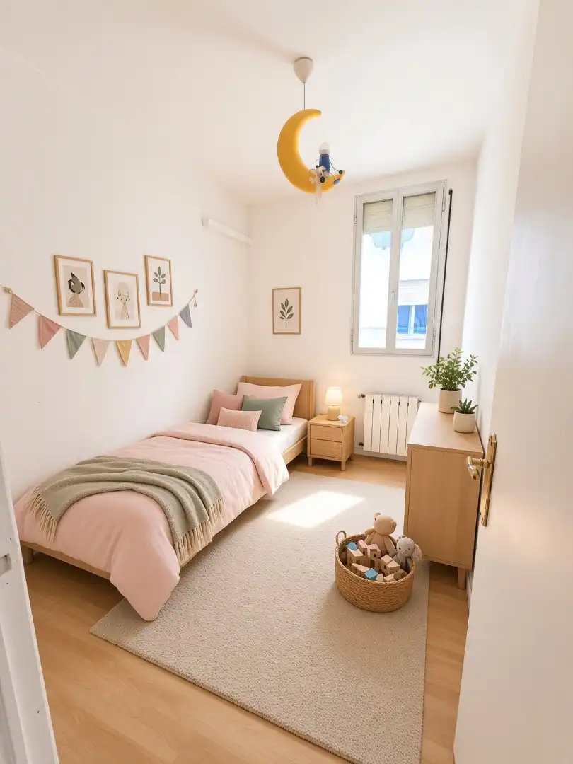 Bedroom of Flat for sale in Madrid  with Air Conditioner, Heating and Washing machine