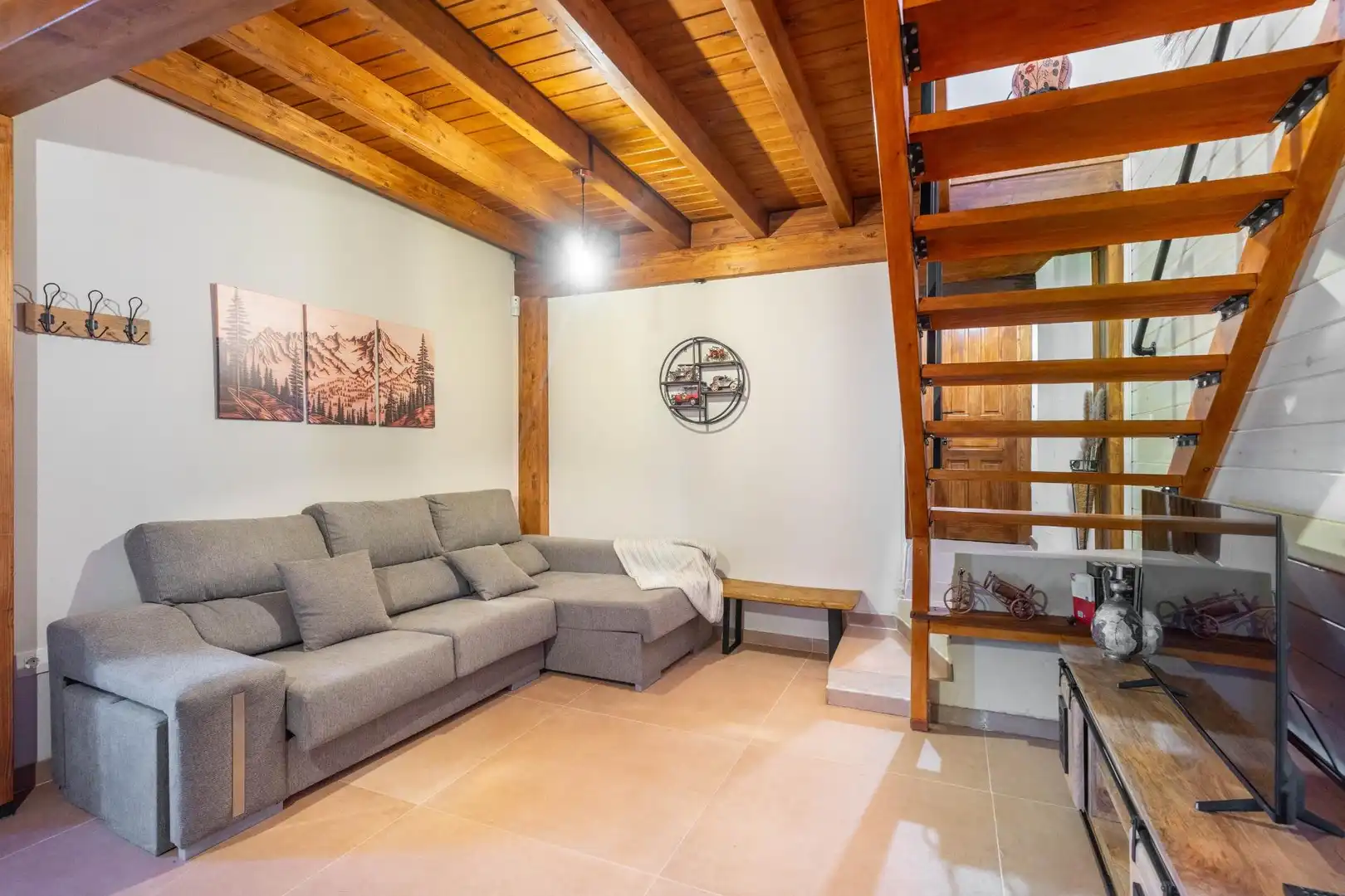 Sala de estar de Casa o chalet en venta en Piloña, Asturias