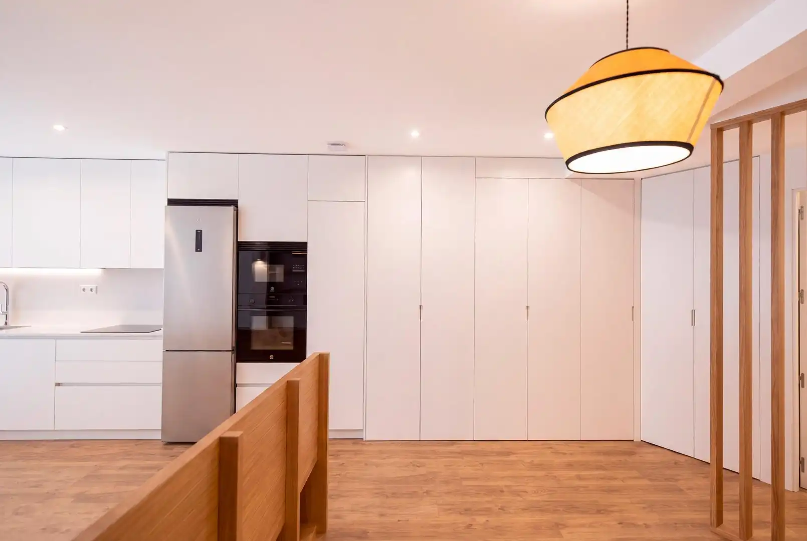 Cocina de Estudio de alquiler en Madrid con Aire acondicionado y Calefacción