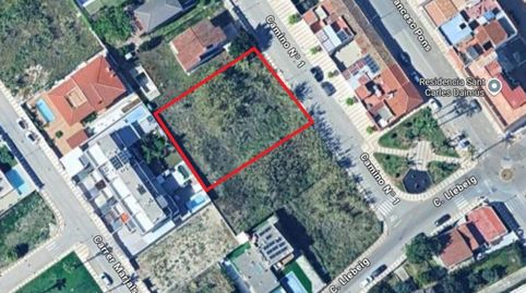 Terreno urbano en Daimús Playa  1.070 m a solo 370 m del mar