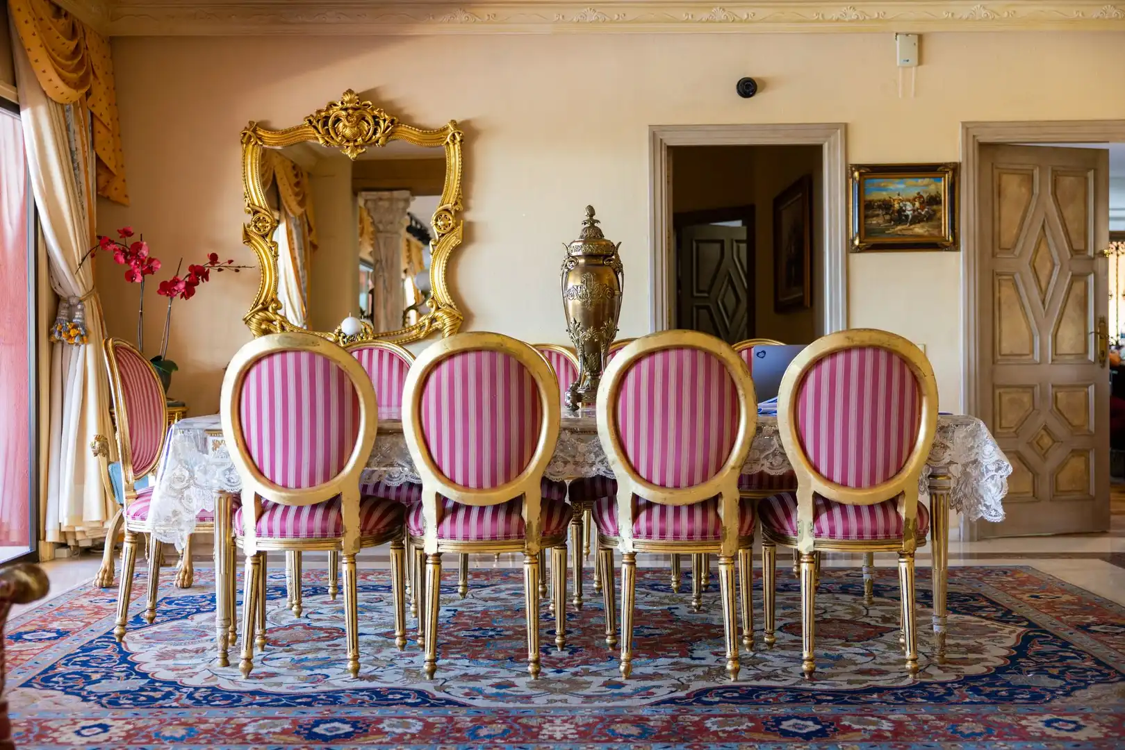 Esszimmer von Country house zum Verkauf in Benahavís mit Terrasse und Möbliert