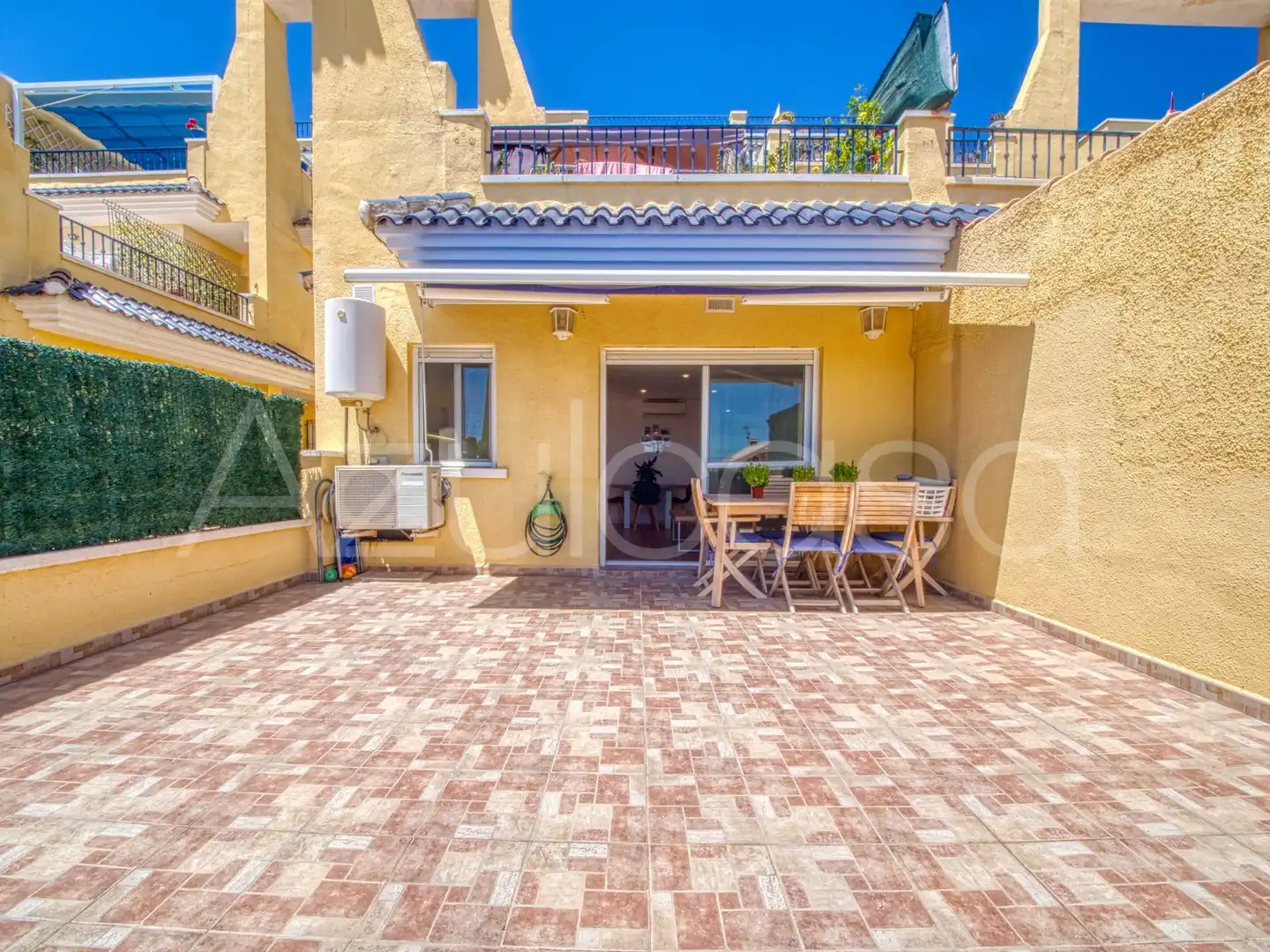 Terrace of Flat for sale in Mutxamel  with Parquet flooring, Terrace and Community pool