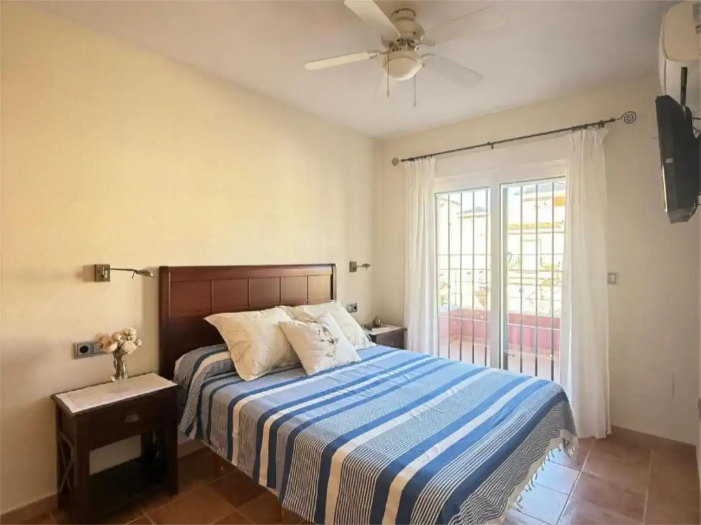 Bedroom of Flat for sale in Pilar de la Horadada  with Air Conditioner and Balcony