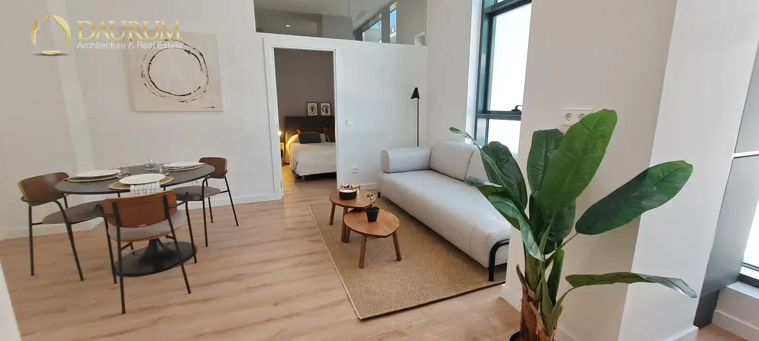 Wohnzimmer von Wohnung zum Verkauf in San Sebastián de los Reyes mit Klimaanlage, Heizung und Möbliert