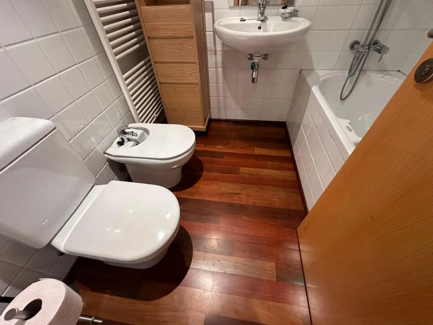 Baño de Casa adosada de alquiler en Almazora / Almassora con Aire acondicionado, Calefacción y Parquet