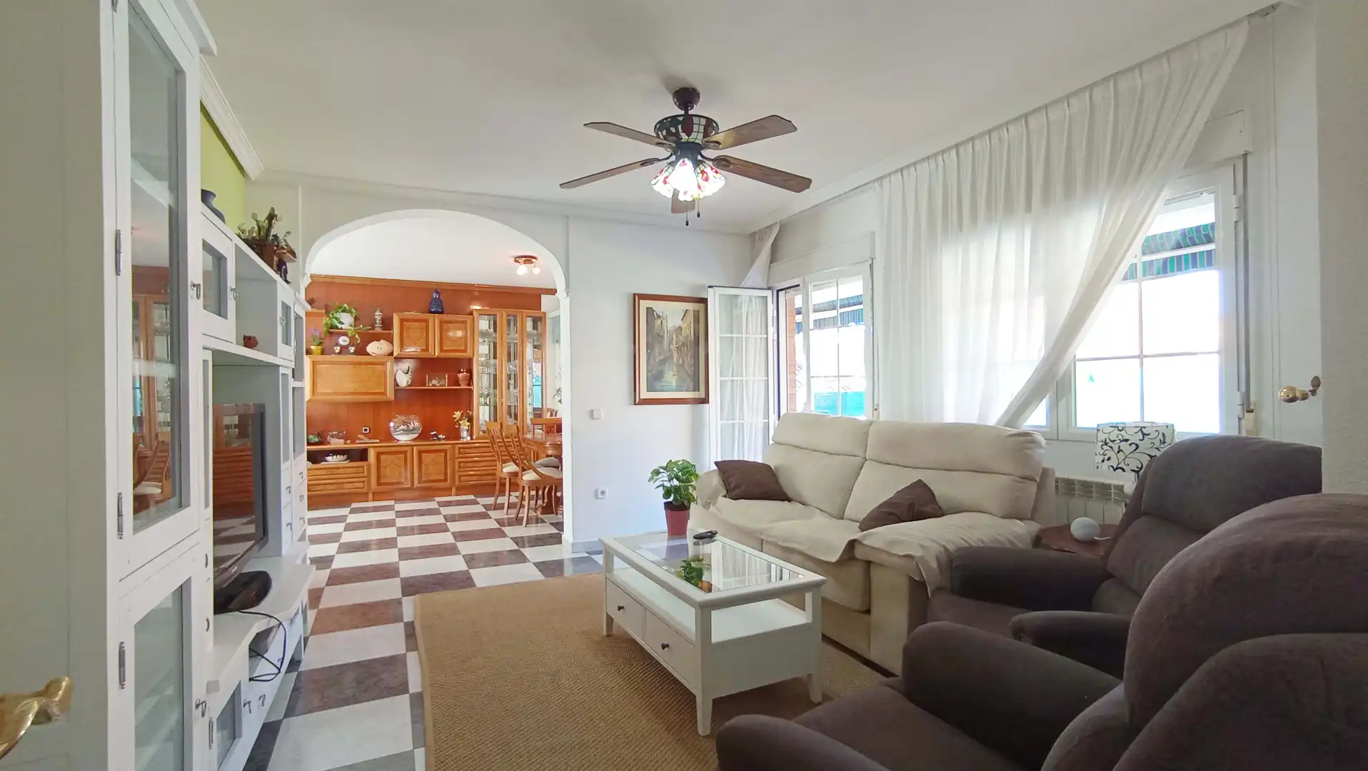 Living room of Houses for sale in Meco  with Heating, Terrace and Swimming Pool