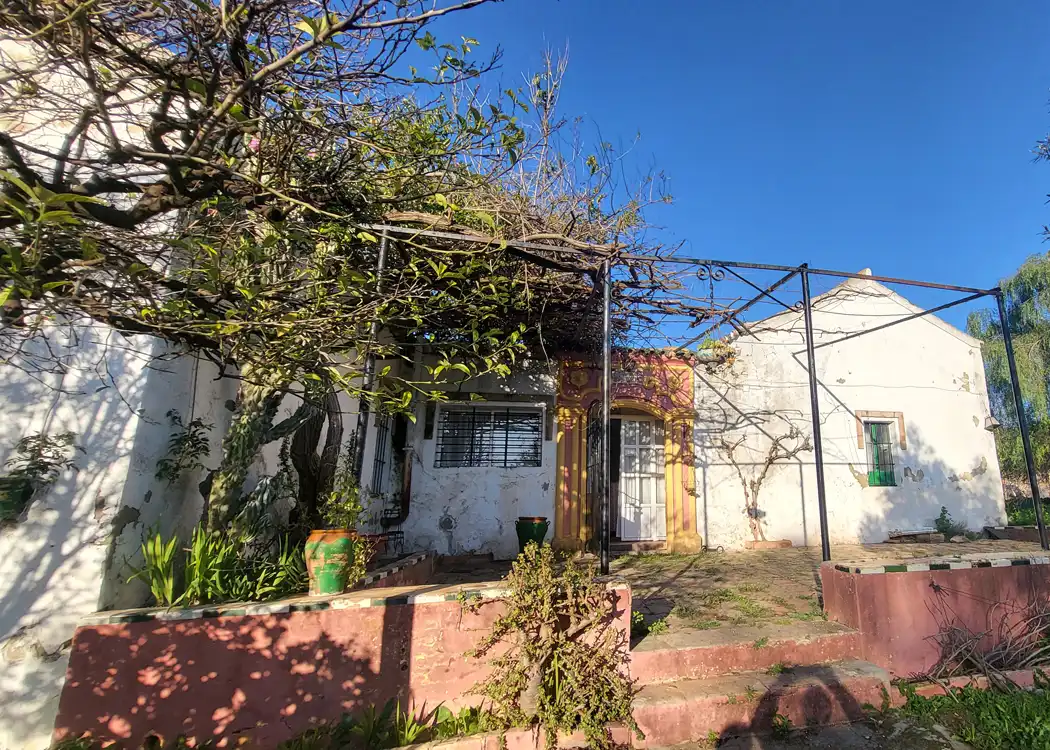 Vista exterior de Finca rústica en venta en Montellano con Jardín privado, Terraza y Amueblado