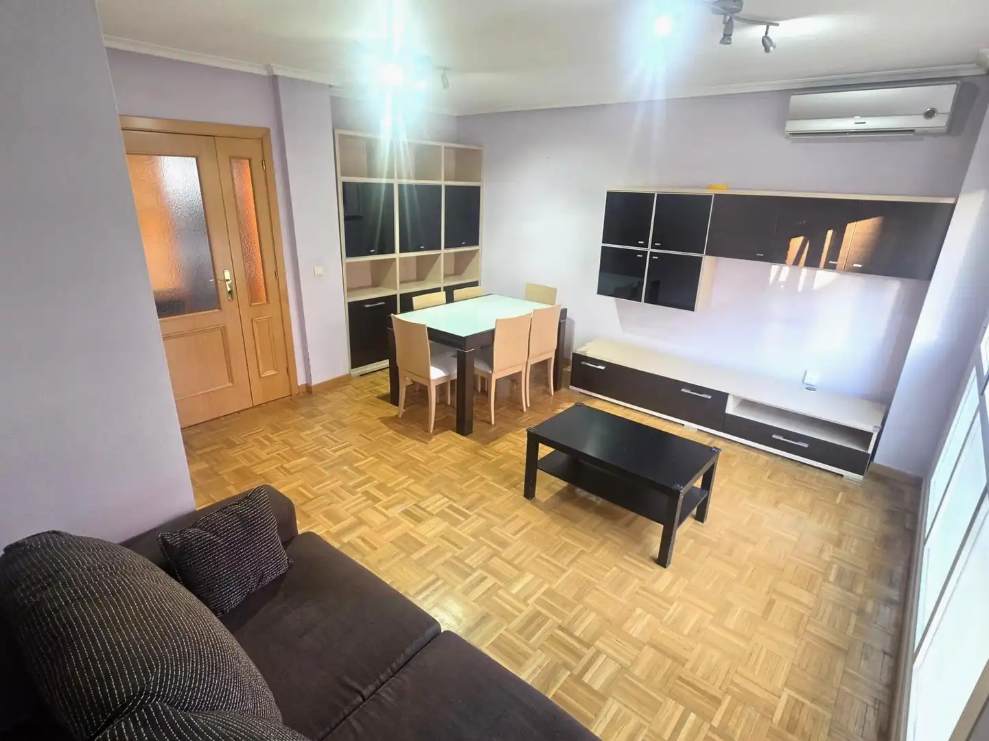Wohnzimmer von Wohnung zum Verkauf in Leganés mit Klimaanlage, Heizung und Parkett