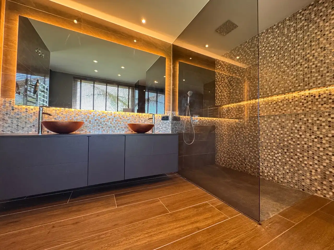 Bathroom of Houses for sale in Palamós  with Private garden, Terrace and Swimming Pool