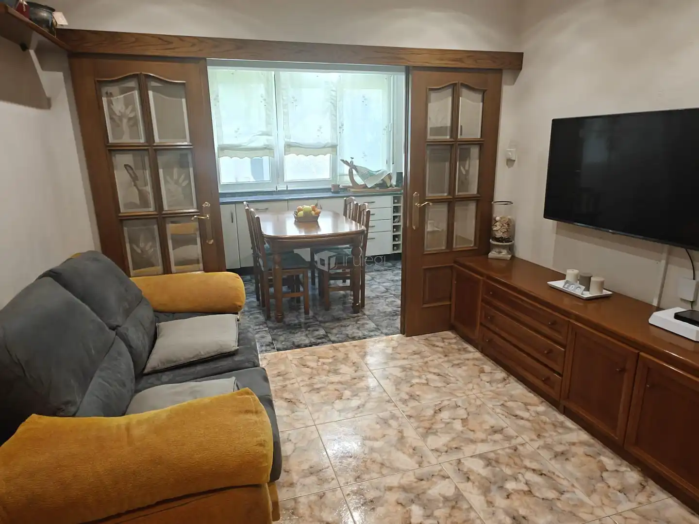 Sala de estar de Piso en venta en Andoain con Calefacción y Amueblado