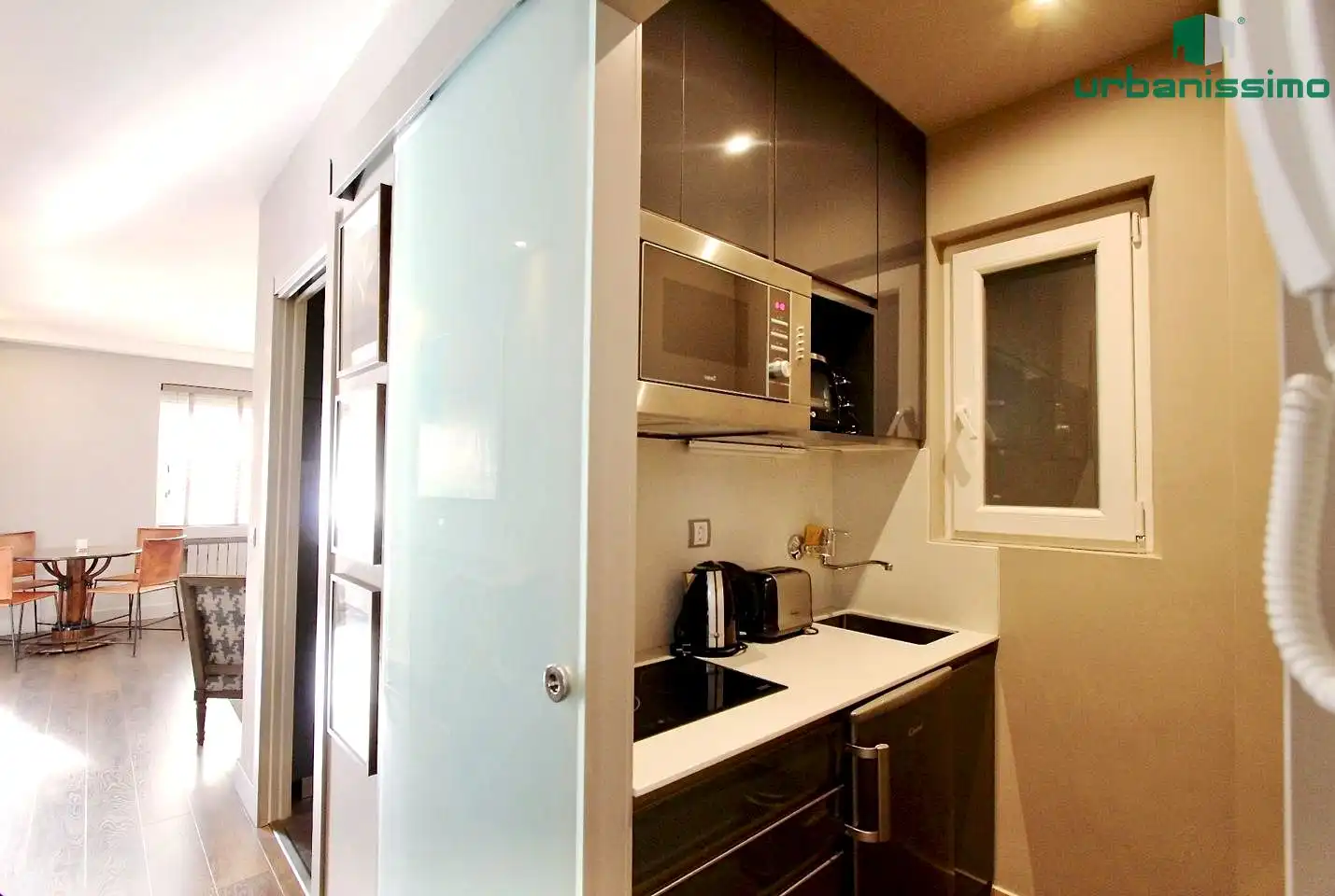 Cocina de Apartamento en venta en Madrid con Aire acondicionado, Calefacción y Amueblado