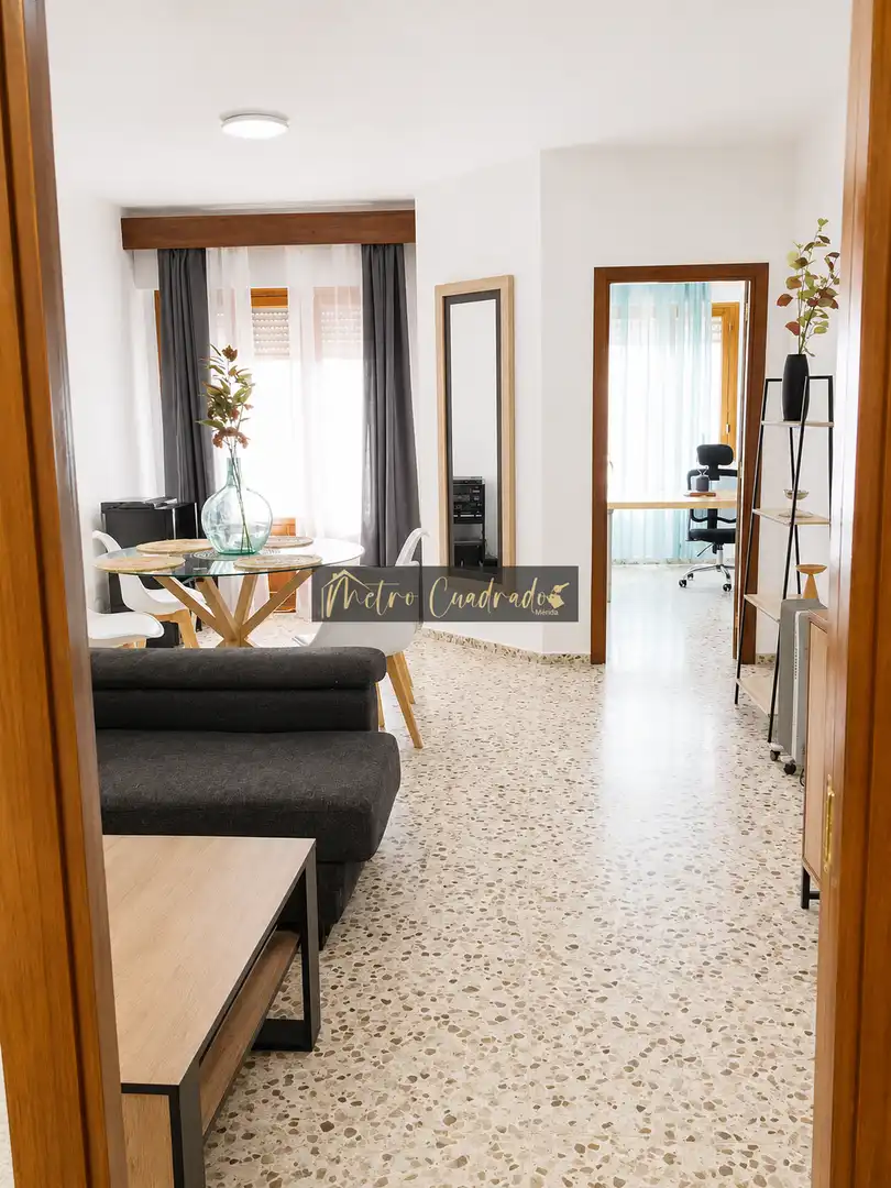Living room of Flat for rent in Mérida  with Air Conditioner, Terrace and Furnished