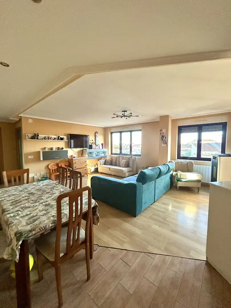 Living room of Flat for sale in Villamañán, León