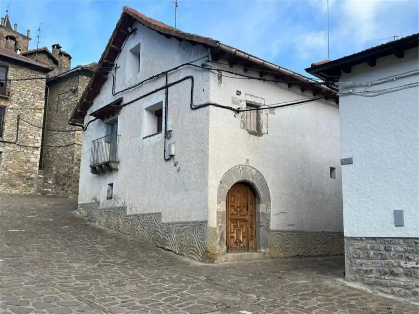 Vista exterior de Finca rústica en venda en Jasa, Huesca
