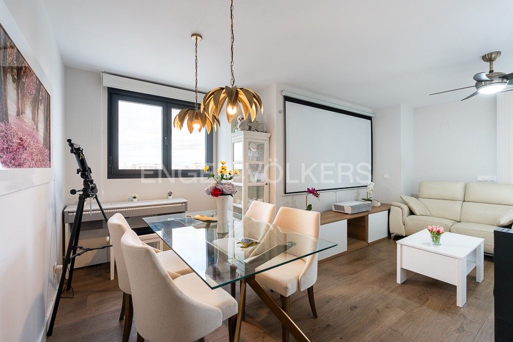 Dining room of Apartment for sale in  Valencia Capital  with Air Conditioner, Heating and Terrace