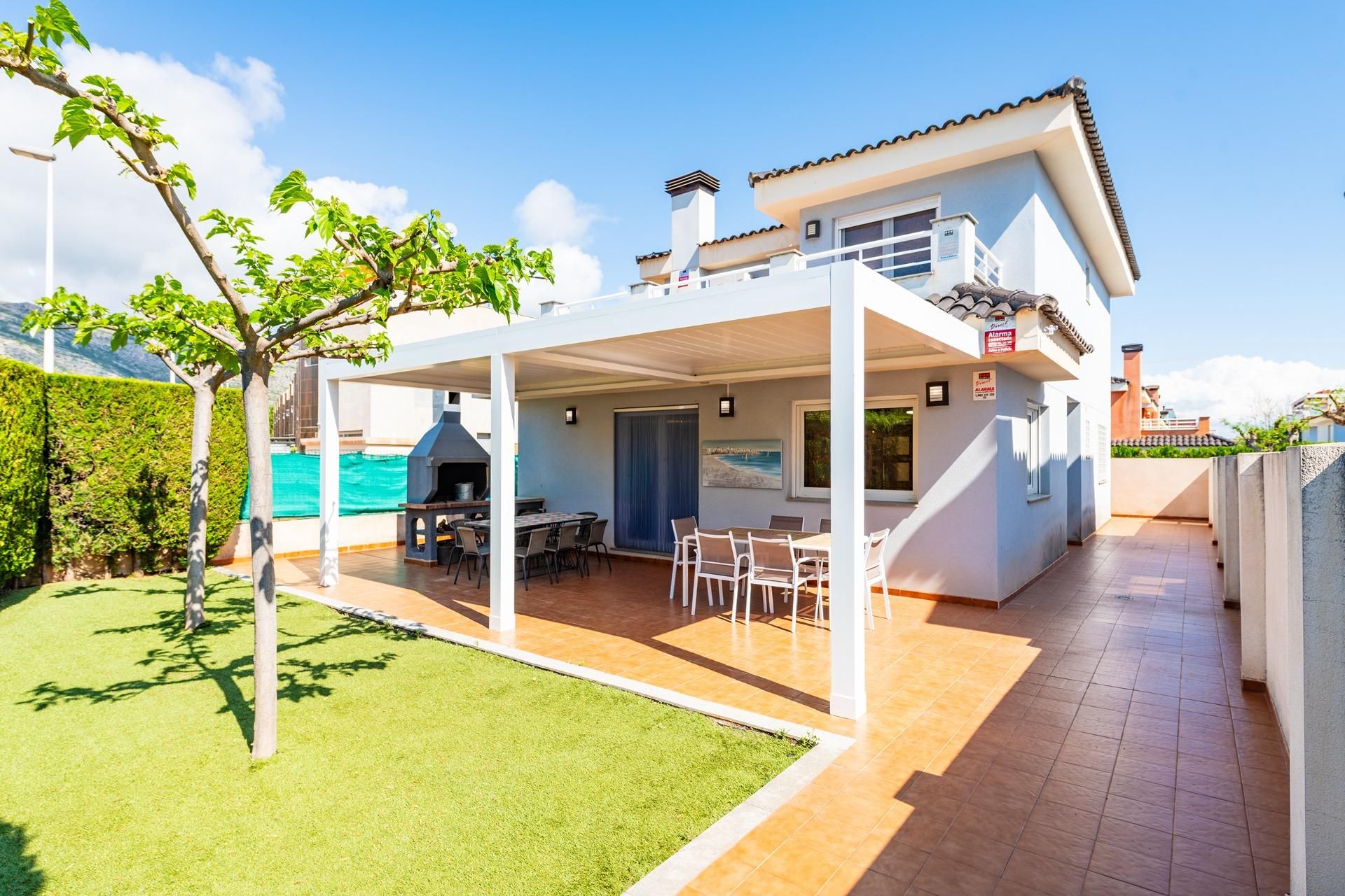 Terrassa de Casa o xalet en venda en Oropesa del Mar / Orpesa amb Aire condicionat, Calefacció i Jardí privat
