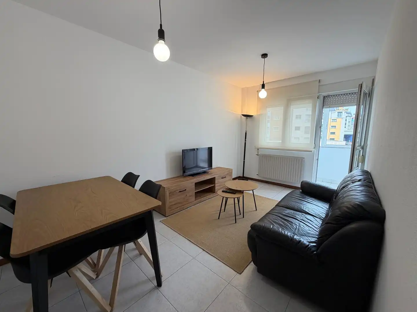 Living room of Flat for rent in Lugo  with Heating, Storage room and Furnished