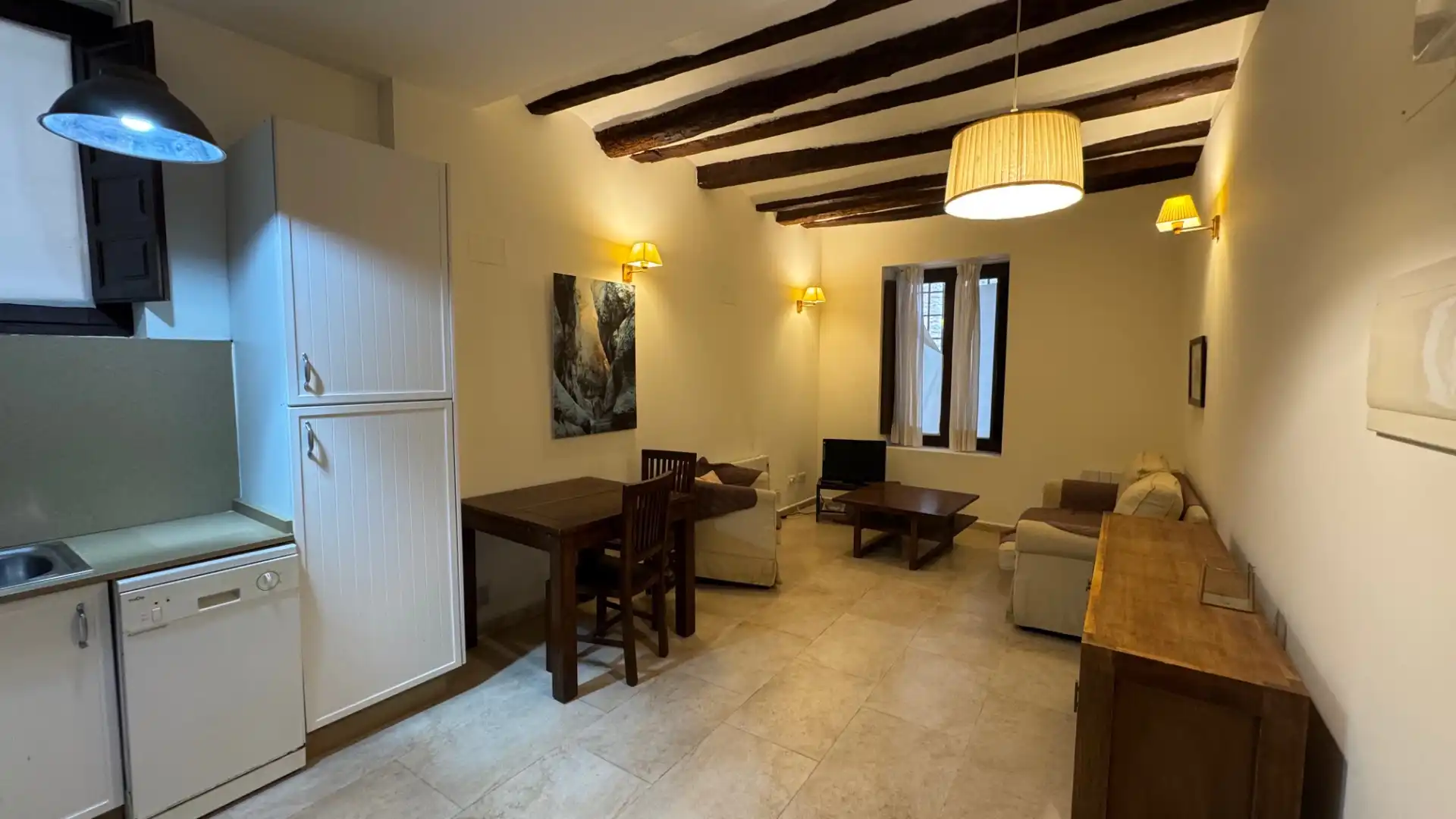 Sala de estar de Edificio en venta en Fuentespalda