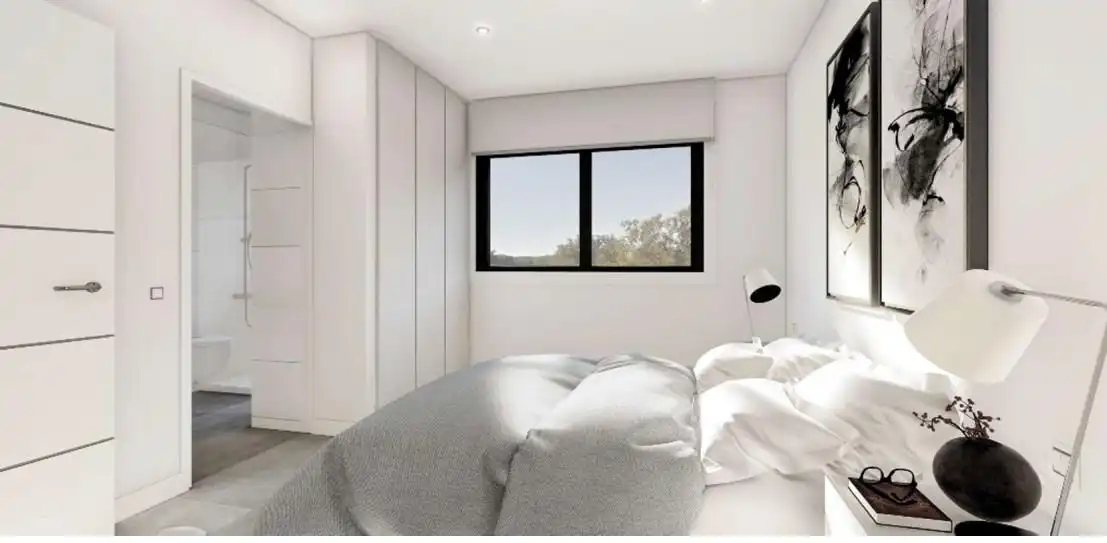 Bedroom of Detached homes for sale in Sant Antoni de Portmany  with Air Conditioner, Private garden and Terrace