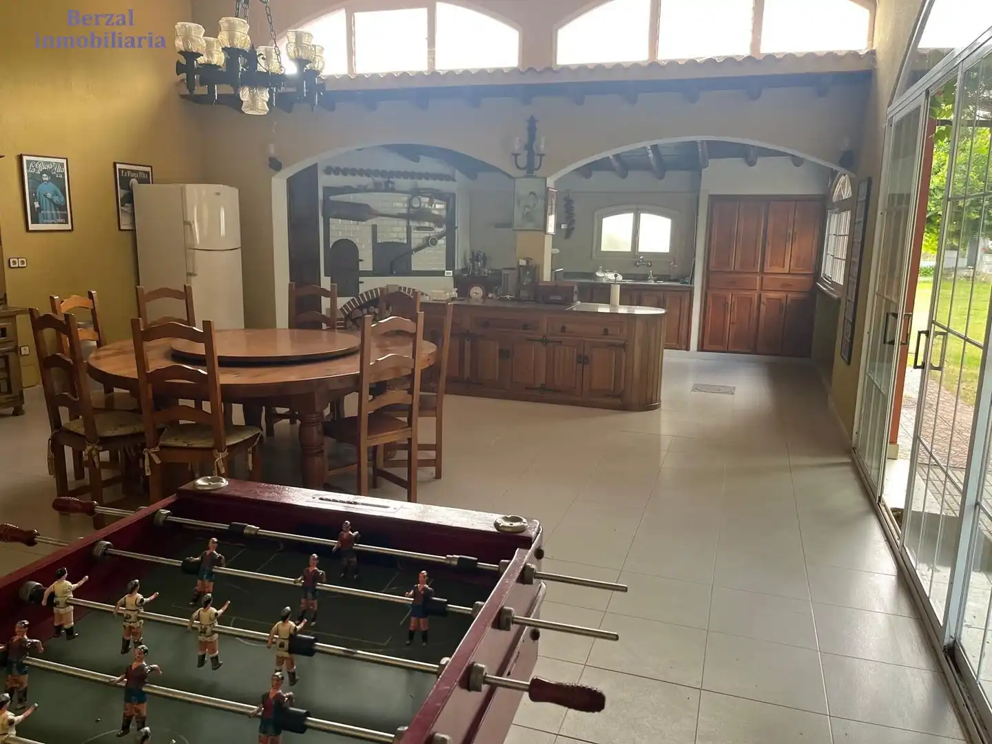 Cuina de Casa o xalet en venda en Nalda amb Jardí privat, Terrassa i Traster