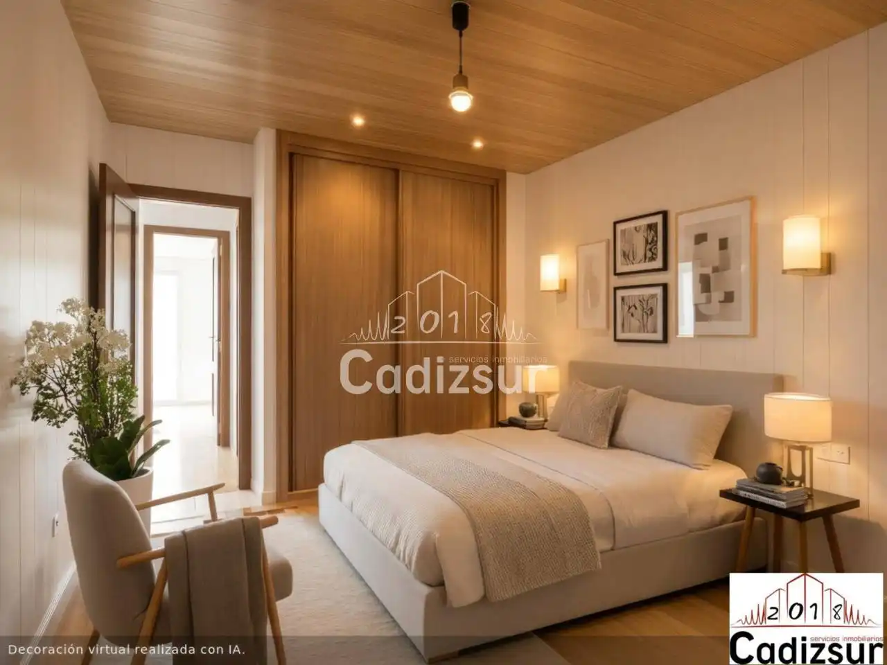 Schlafzimmer von Wohnung zum Verkauf in  Cádiz Capital