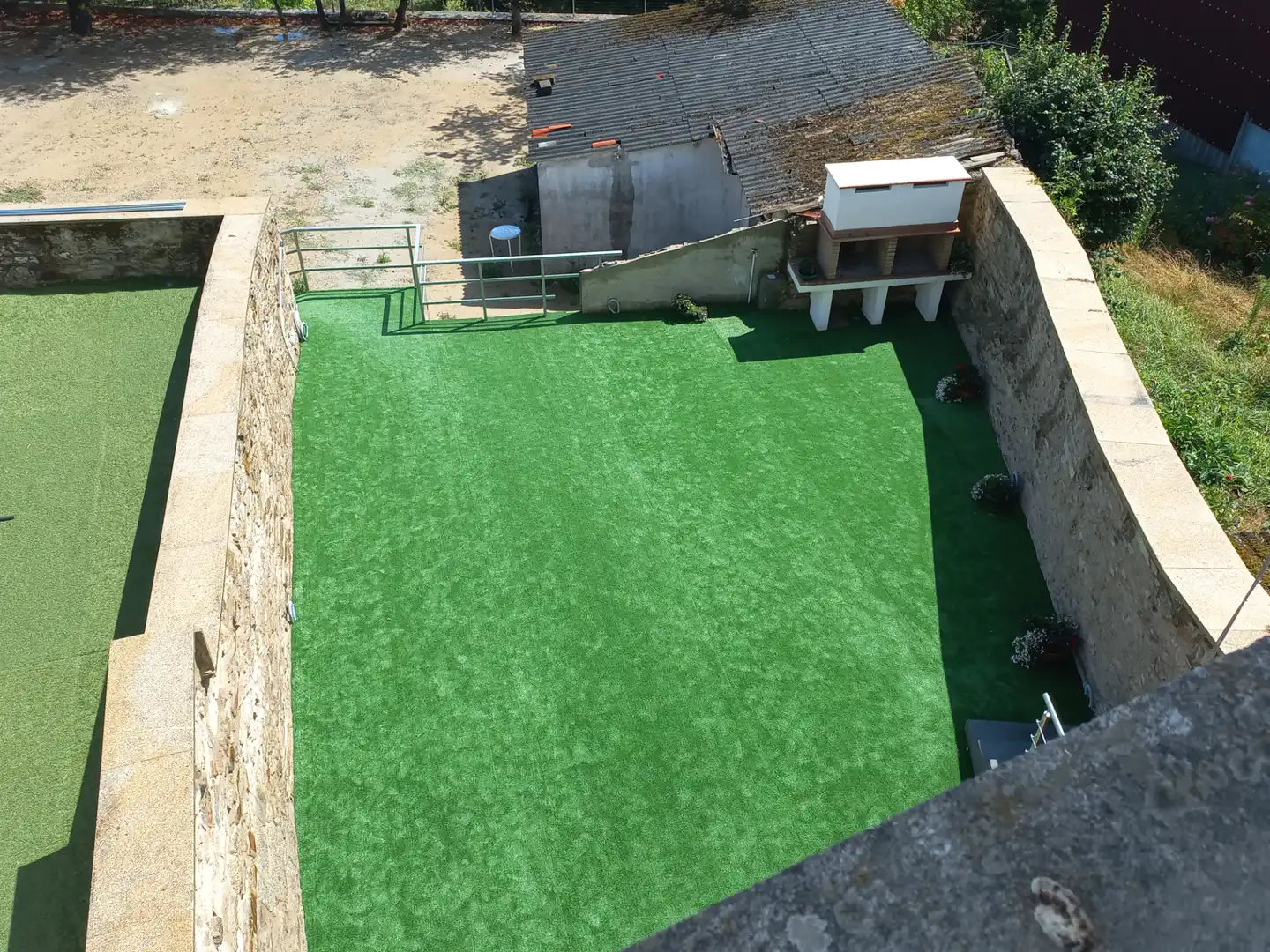 Garden of Flat for rent in Santiago de Compostela   with Heating, Furnished and Oven