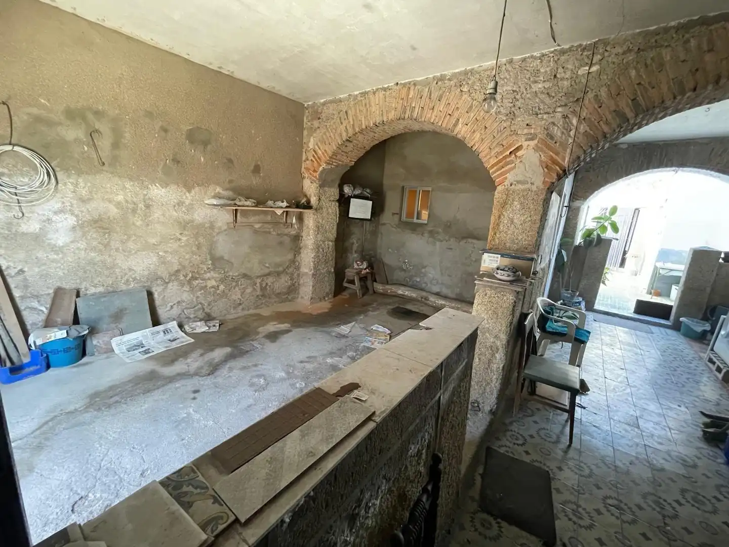 Küche von Haus oder Chalet zum Verkauf in Malpartida de Cáceres mit Terrasse, Abstellraum und Möbliert