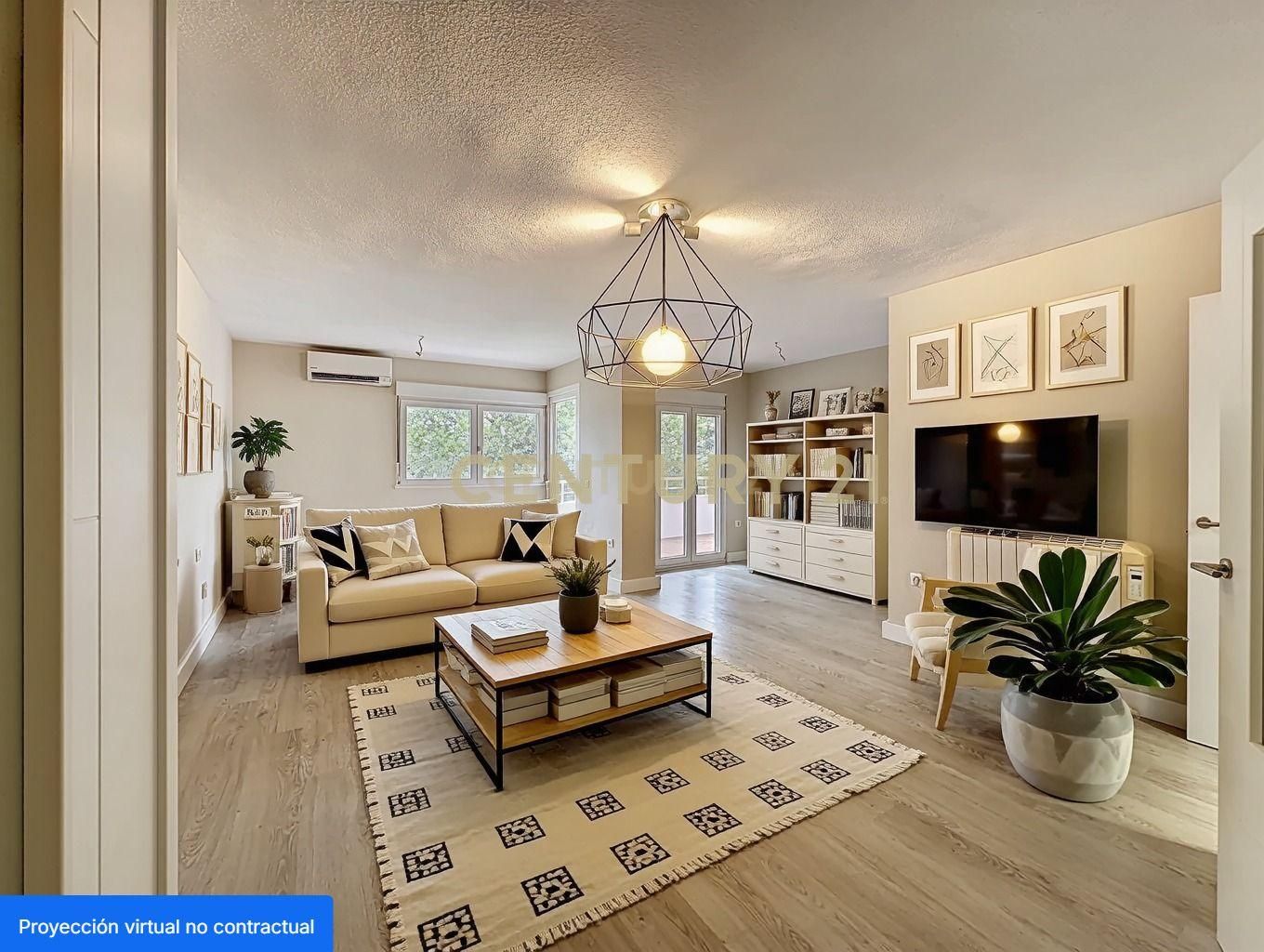 Sala d'estar de Pis de lloguer en Málaga Capital amb Aire condicionat, Forn i Balcó