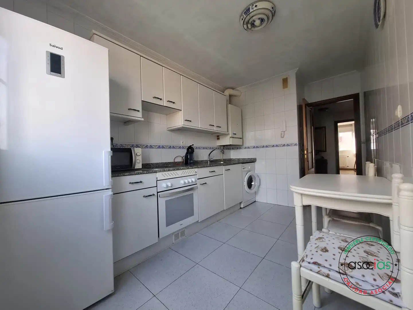 Cocina de Piso en venta en Gijón  con Calefacción, Parquet y Trastero