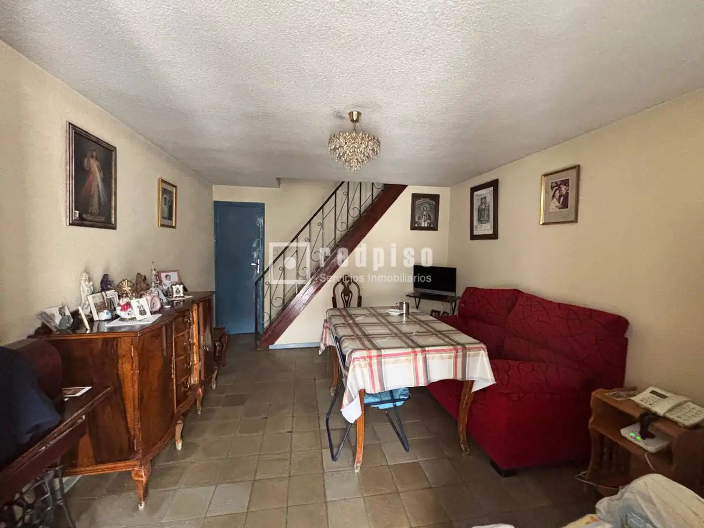 Sala d'estar de Casa o xalet en venda en Madrid amb Terrassa
