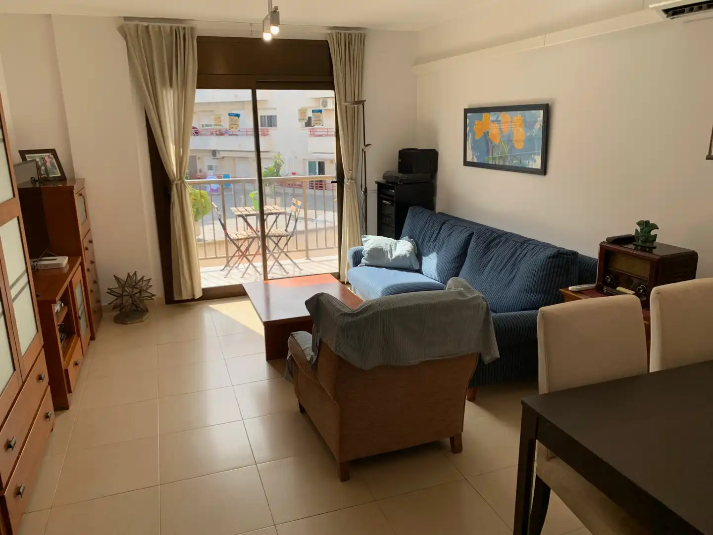 Sala de estar de Apartamento en venta en Torredembarra con Aire acondicionado, Calefacción y Terraza