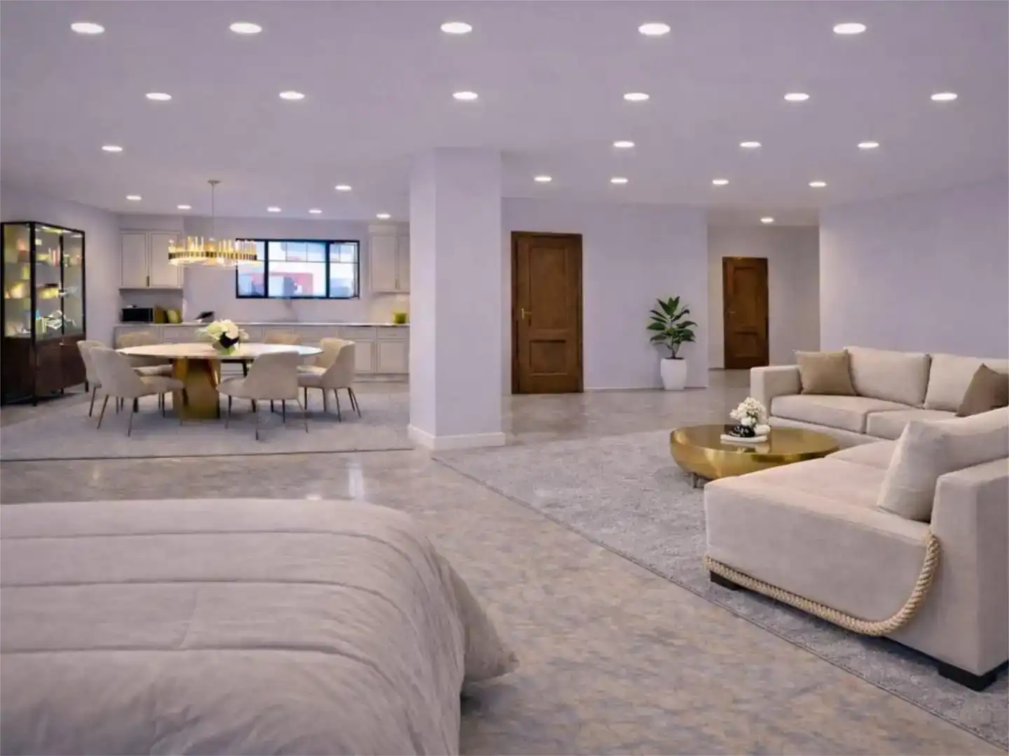 Living room of Flat for sale in  Madrid Capital