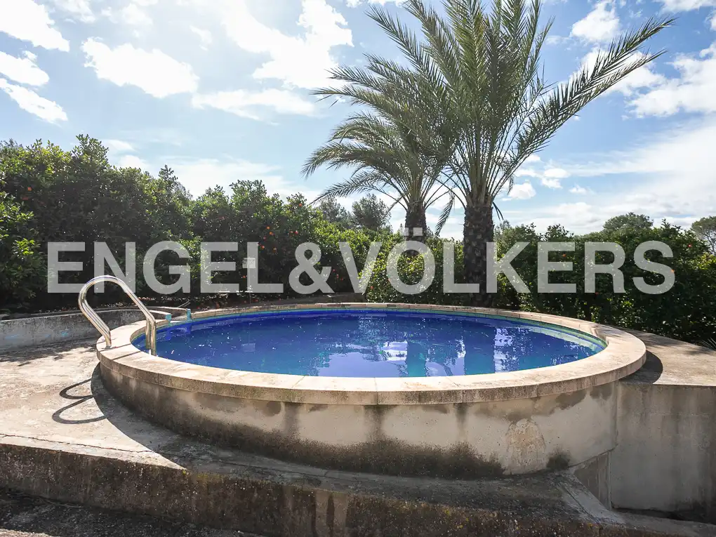 Piscina de Casa o xalet en venda en Carcaixent amb Calefacció, Jardí privat i Terrassa