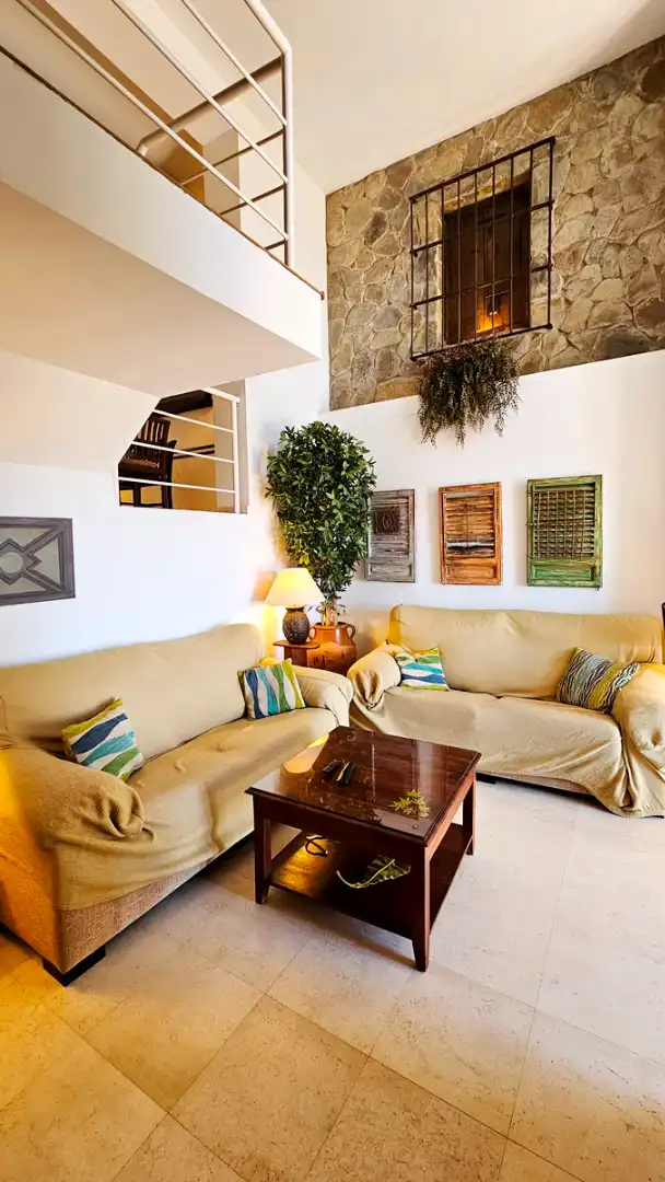 Sala de estar de Casa o chalet en venta en Zufre con Calefacción, Terraza y Trastero