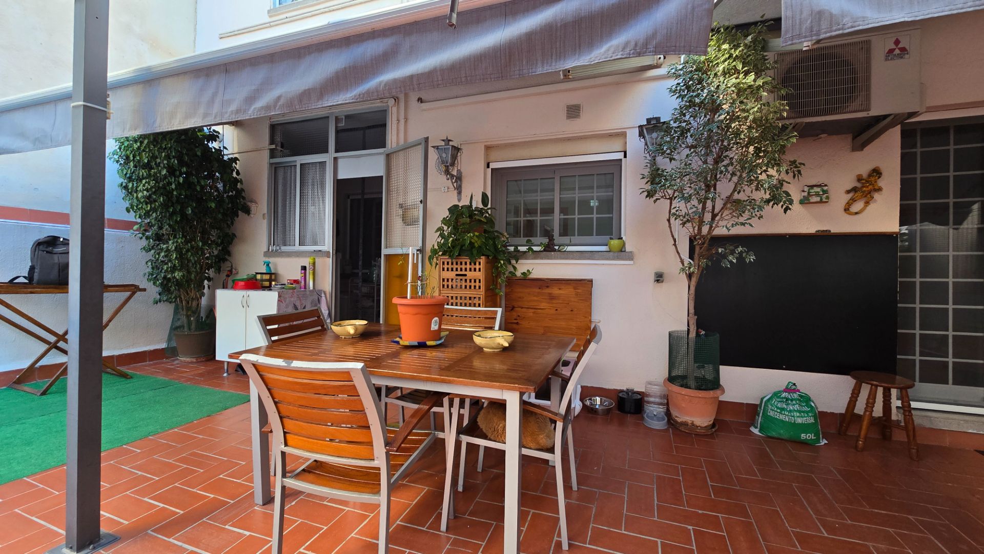 Terrace of Flat for sale in El Prat de Llobregat  with Air Conditioner, Heating and Private garden