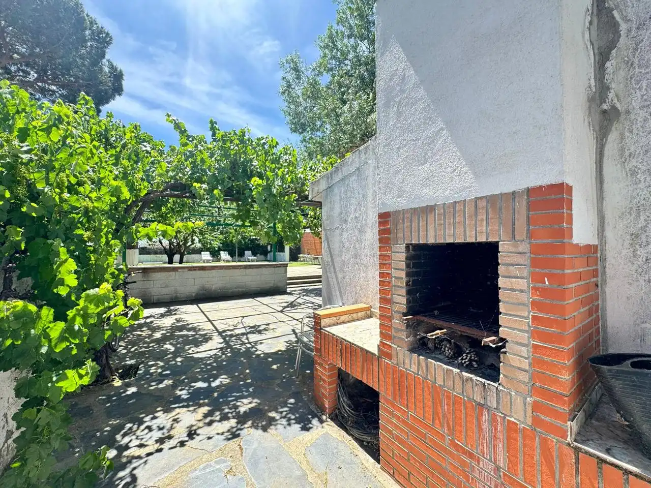 Terrasse von Haus oder Chalet zum Verkauf in Galapagar mit Klimaanlage, Heizung und Privatgarten