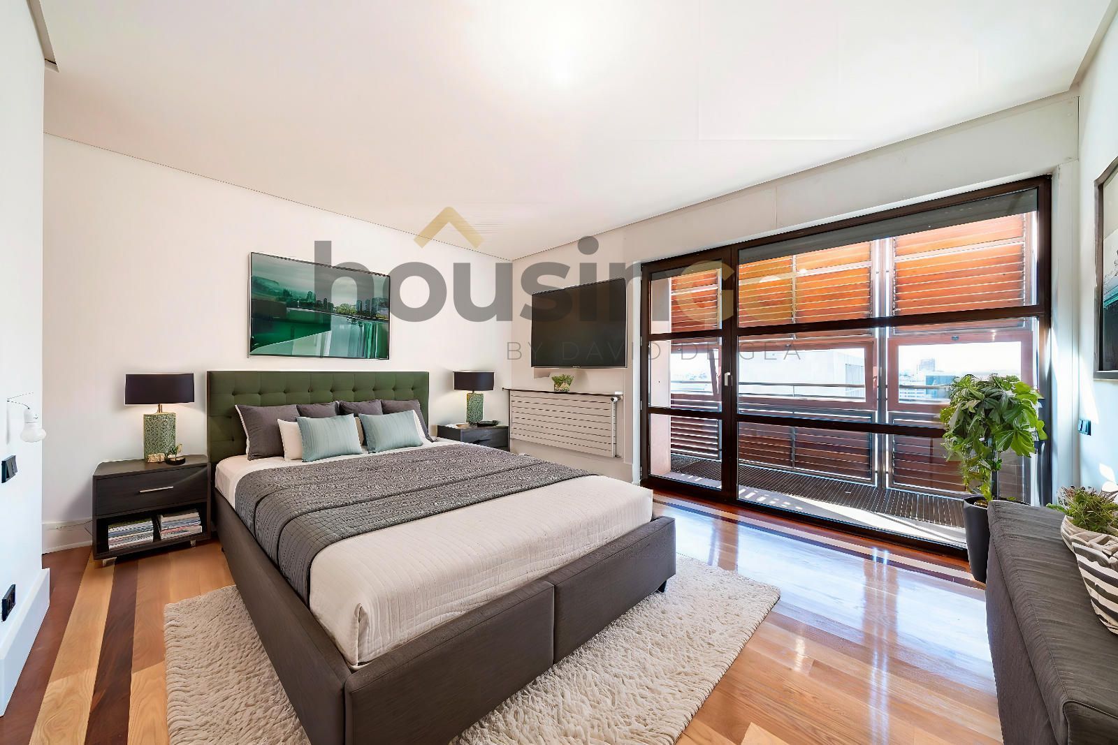 Dormitori de Àtic de lloguer en  Madrid Capital amb Aire condicionat, Calefacció i Parquet