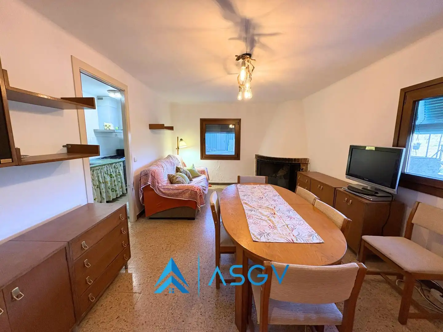 Sala de estar de Casa o chalet en venta en Santa Maria de Miralles con Calefacción, Jardín privado y Trastero