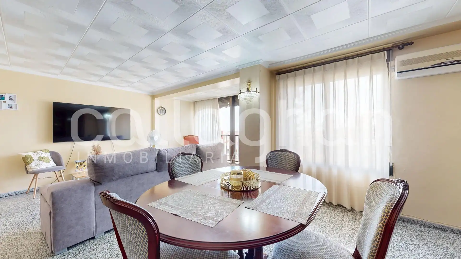 Sala de estar de Piso en venta en Catarroja con Calefacción y Balcón