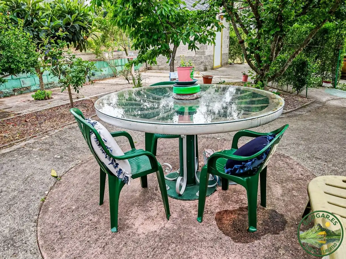 Terrassa de Casa o xalet en venda en Cacabelos amb Calefacció, Jardí privat i Terrassa