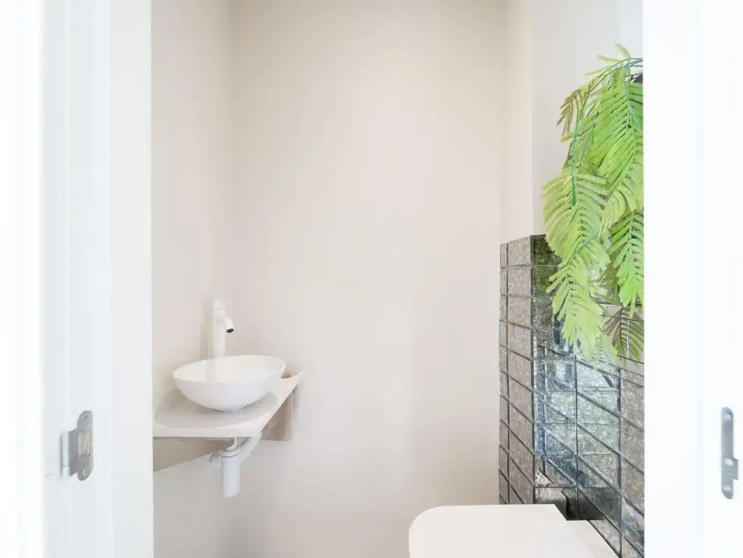 Baño de Casa o chalet en venta en Benalmádena con Aire acondicionado, Calefacción y Jardín privado