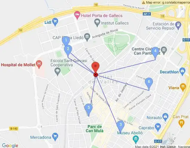 Vista exterior de Pis en venda en Mollet del Vallès