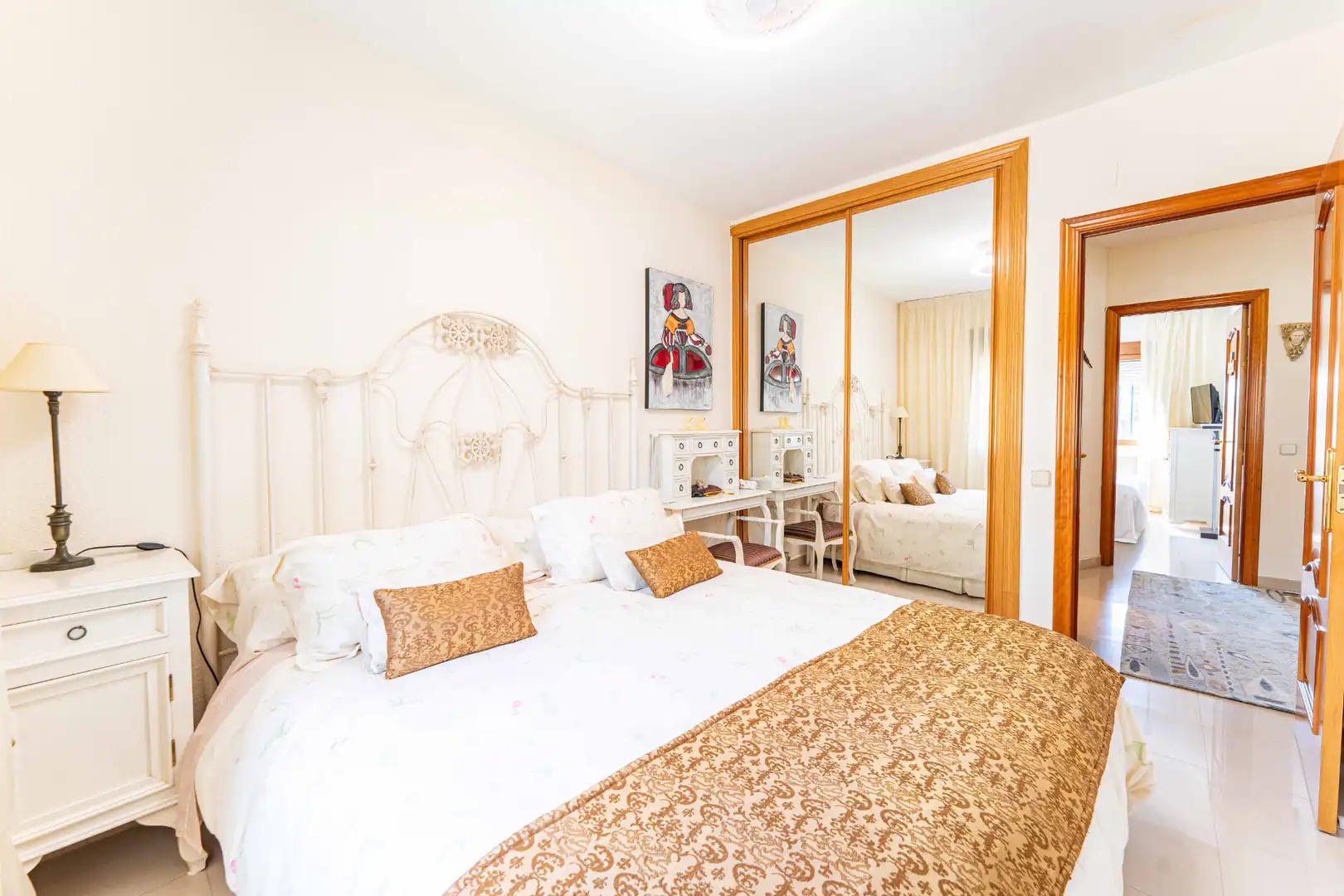 Bedroom of Houses for sale in Alpedrete  with Furnished